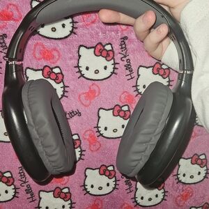 T.J.Maxx Black and Gray Over-Ear Headphones
